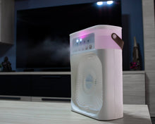 Cargar imagen en el visor de la galería, Ventilador Climatizador con pulverizador portátil
